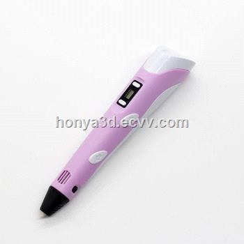 kids drawing pen 3d printing pen 3d pen with LED screen