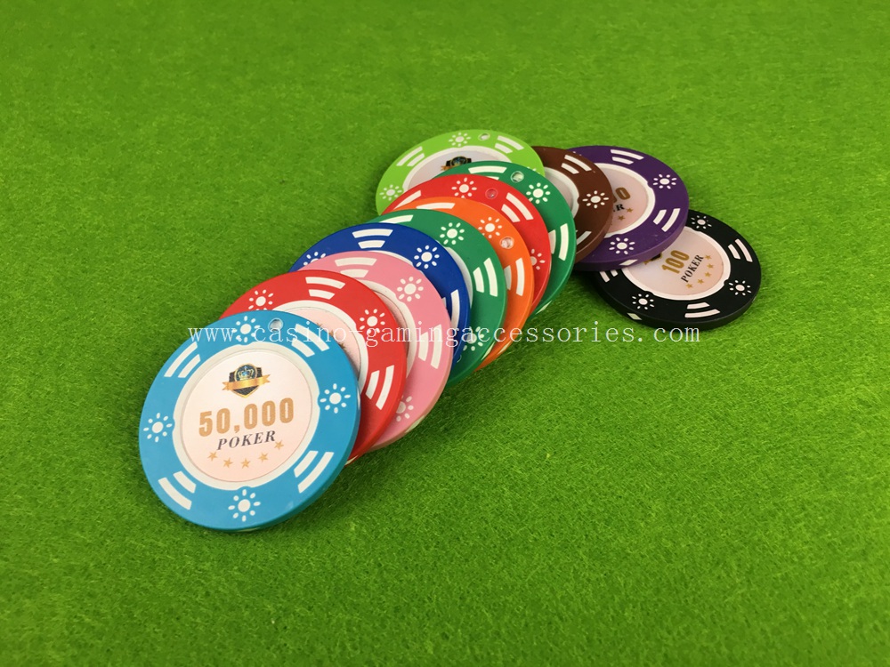 Factory Price Gaming Poker Chip Two Tone Design