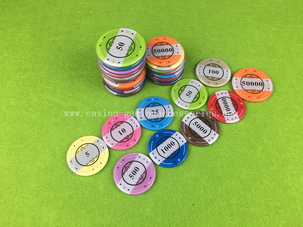 Acrylic UV Mark Poker Chips