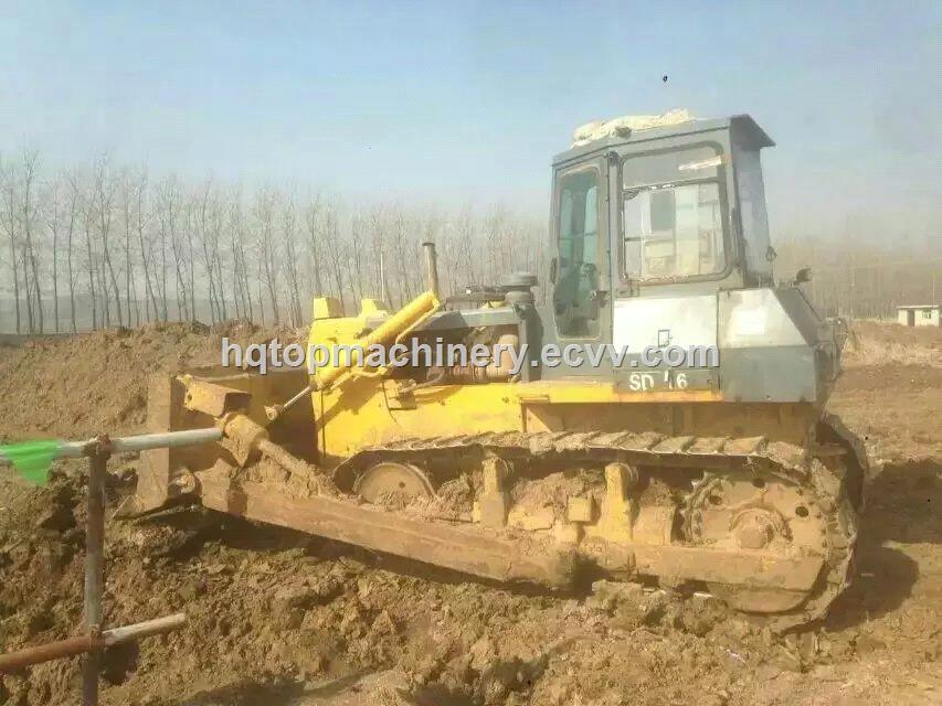 Used Chinese SD16 Crawler BulldozerCheap Shantui SD16 Track Bulldozer