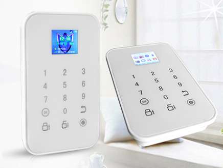 GSM touch screen home alarm system