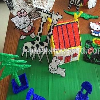 kids drawing pen 3d printing pen 3d pen with LED screen