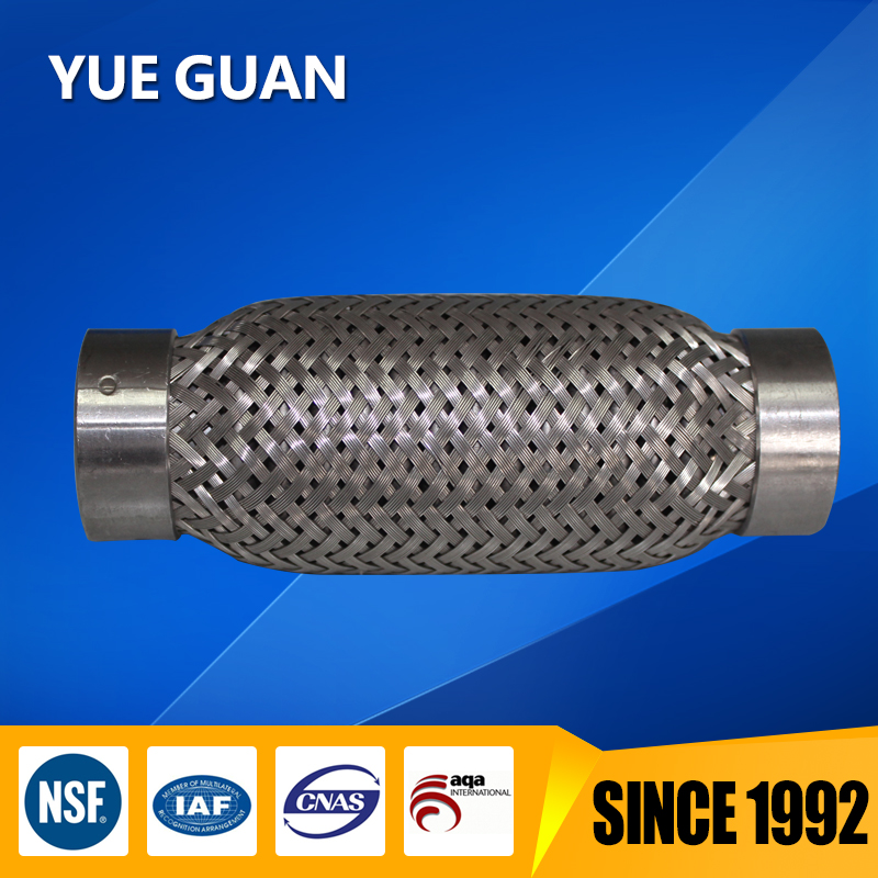 2017 most popular stainless steel flexpipe with neck