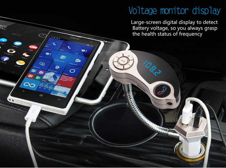 China Factory Supply ABS 5V 25A 2 USB V30 Bluetooth MP3 Player GT86 Car FM transmitter China Factory Supply ABS 5V 25A 2 USB V30 Bluetooth MP3 Player GT86 Car FM transmitter