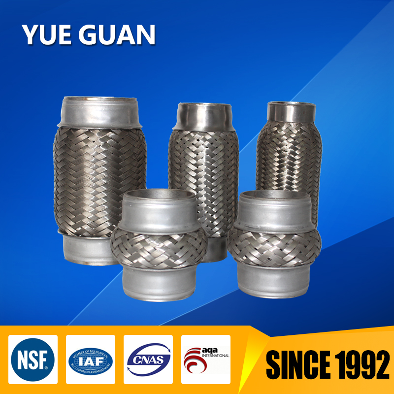 Auto exhaust flexible pipe