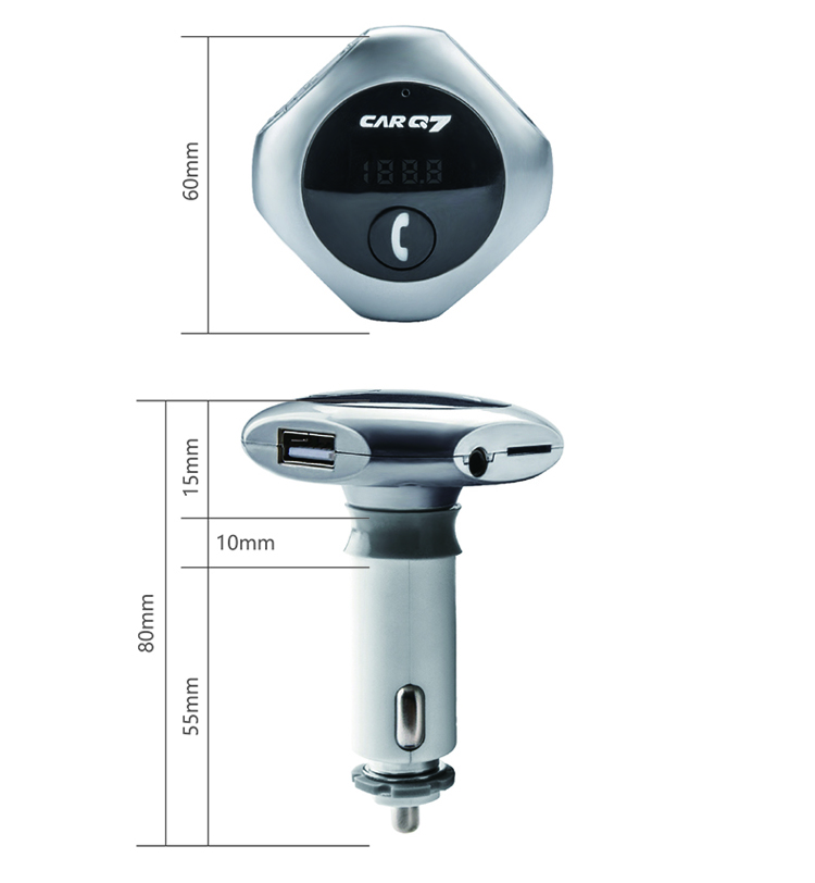 Factory supply ABS bluetooth 30 Bluetooth FM Transmitter Q7 Car MP3 Player Factory supply ABS bluetooth 30 Bluetooth FM Transmitter Q7 Car MP3 Player
