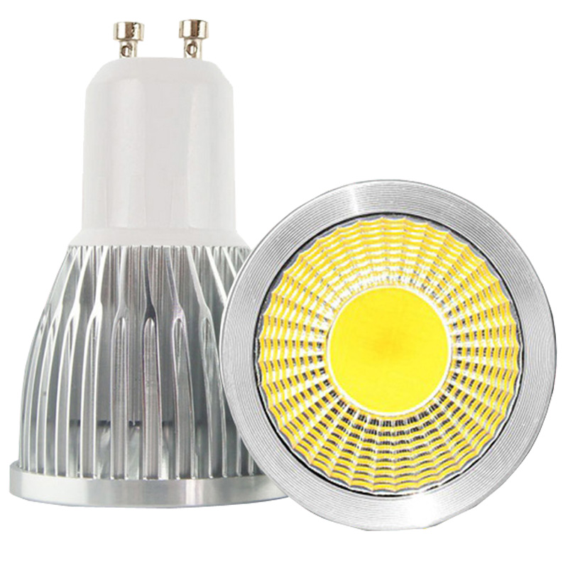 Super Bright GU10 LED Bulb 3W 5W 7W LED lamp light GU10 COB Dimmable GU 10 led Spotlight WarmCold White