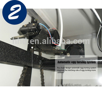 YZITE4 hot sale automatic industrial egg incubator large chicken incubator 176 eggs incubator