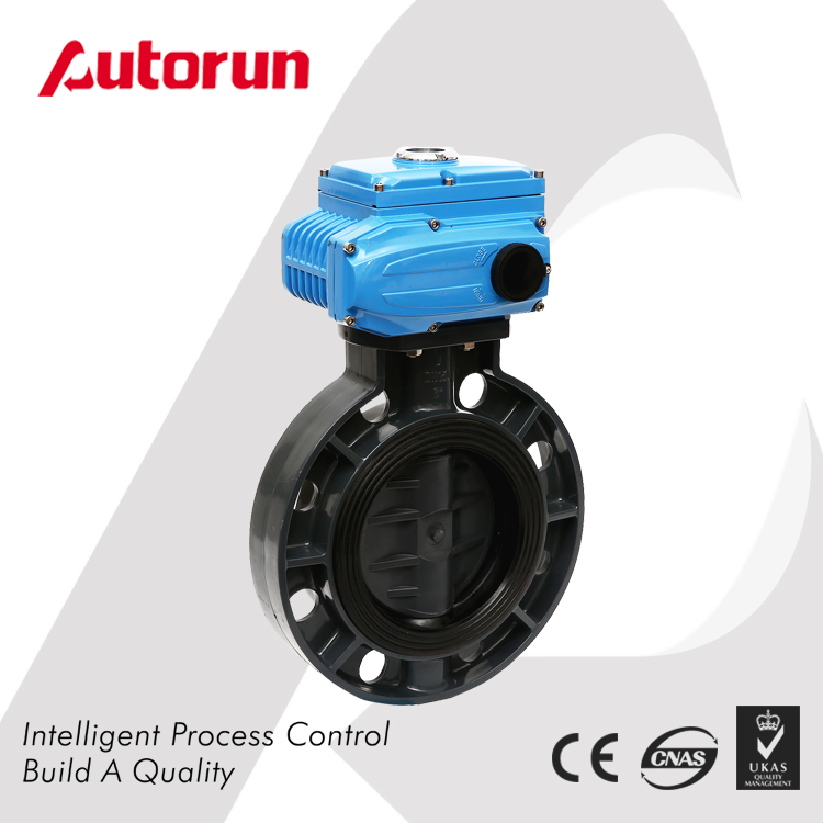 ELECTRIC UPVC BUTTERFLY VALVE