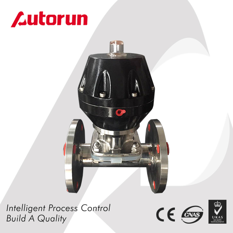 FOOD GRADE PNEUMATIC ACTUATED DIAPHRAGM VALVE