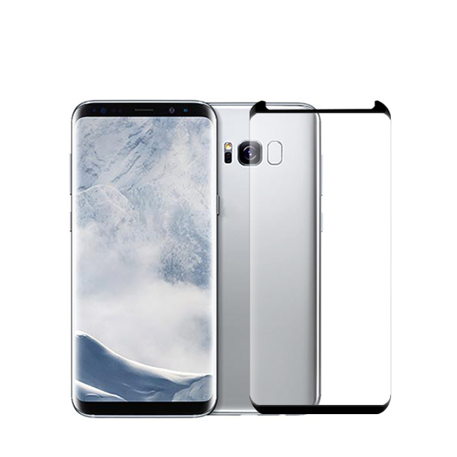 casefriendly S8 glass screen protector silk printing tempered glass for Galaxy S8 casecompatible