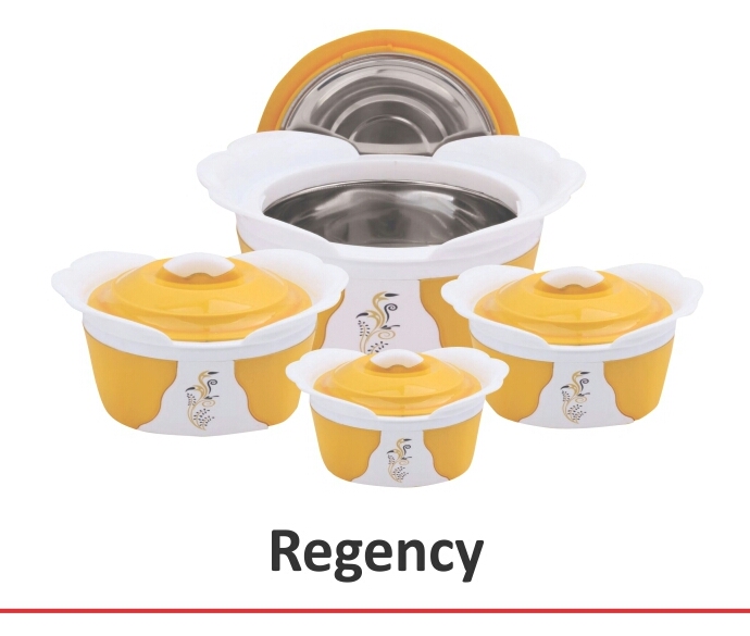 PLASTIC INSULATED WARE HOT POT WITH STAINLESS STEEL LINER