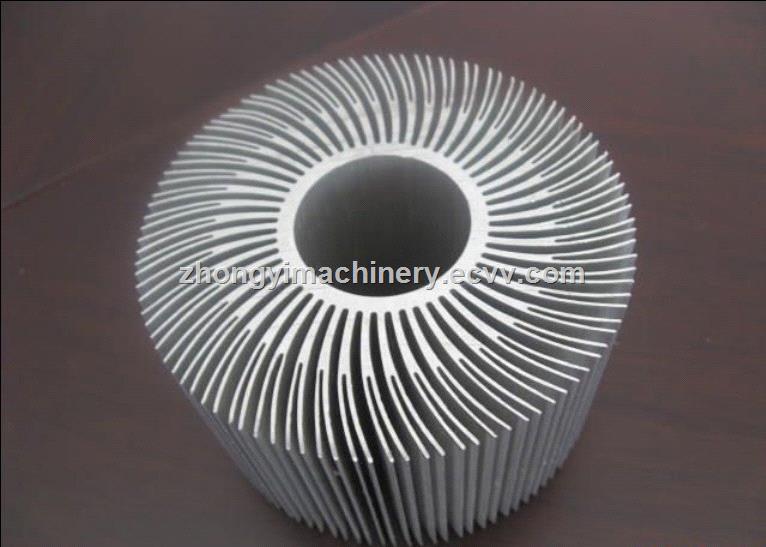 Aluminium extrusion profile parts