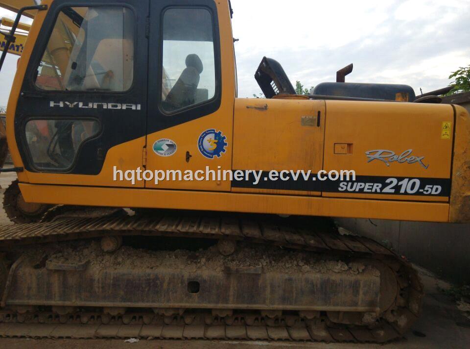 Used Crawler Excavator South Korea Original Used Hyundai R210 Crawler Excavator