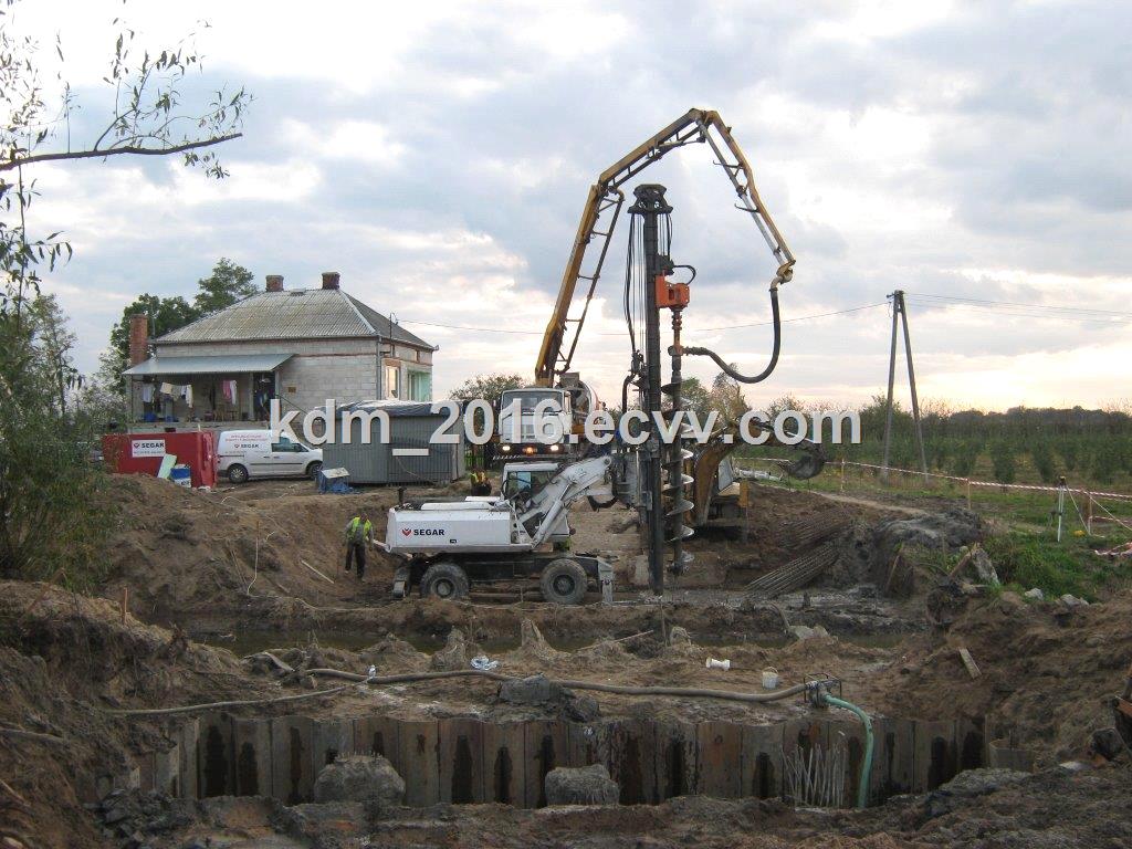 Used piling drilling rig ABI Mobilram TM 810