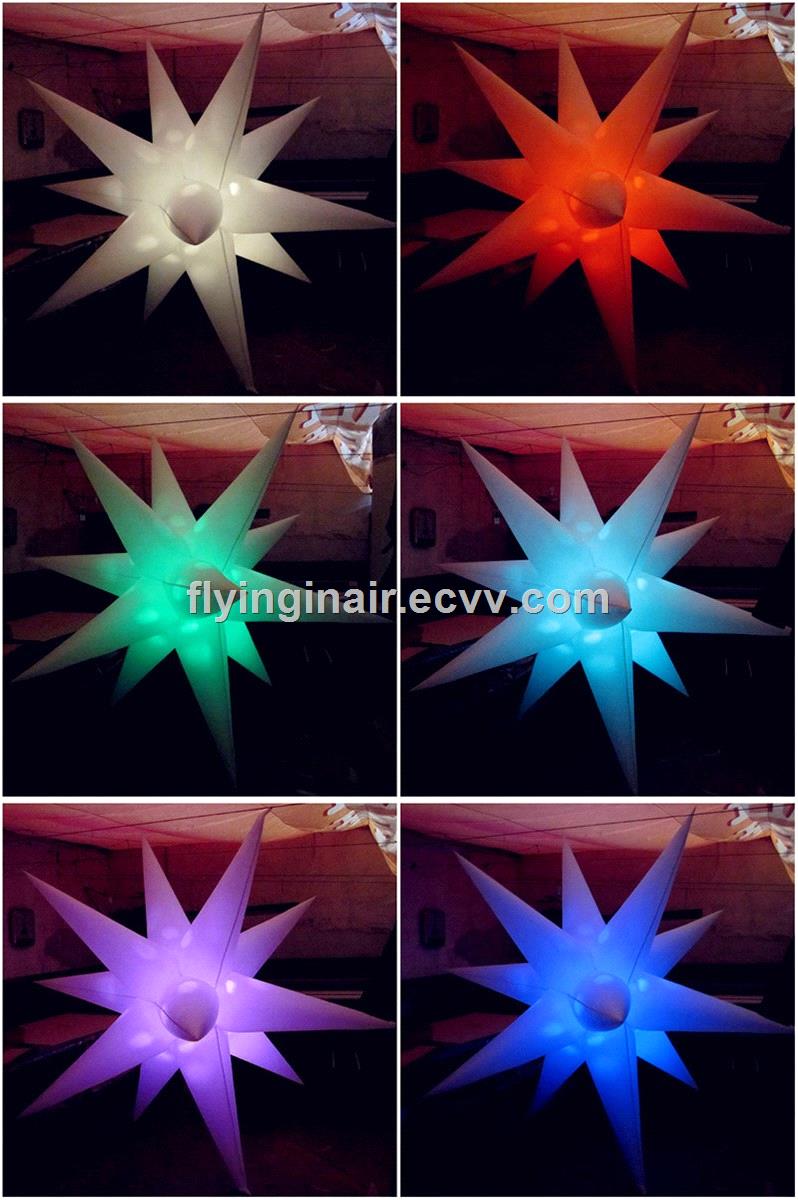LED Inflatable Star for Party and Events Decoration