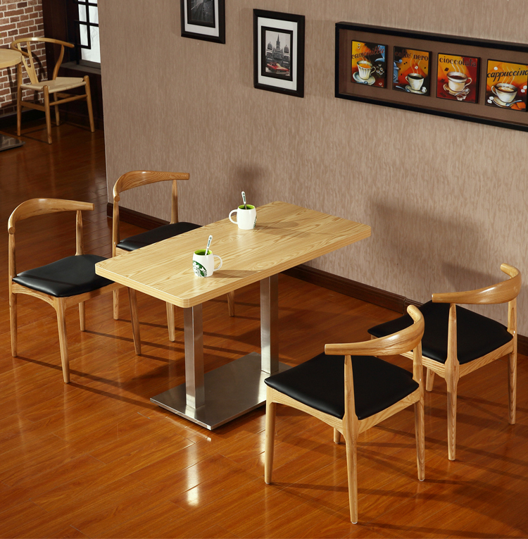 Modern solid wood restaurant furniture