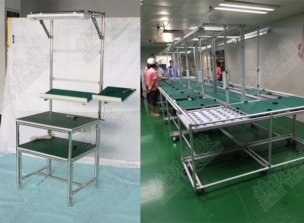 360 Degree Diecast Aluminum Pipe Joint For Production line and Aluminum workbench AL5