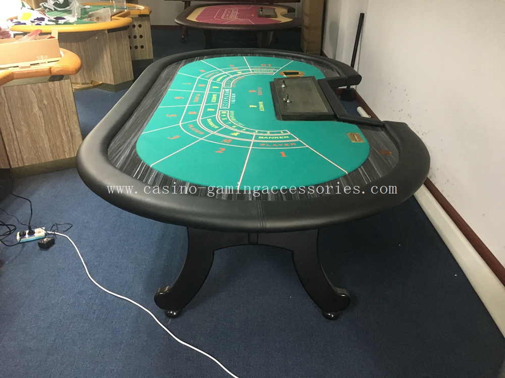 Baccarat Poker Chip Table