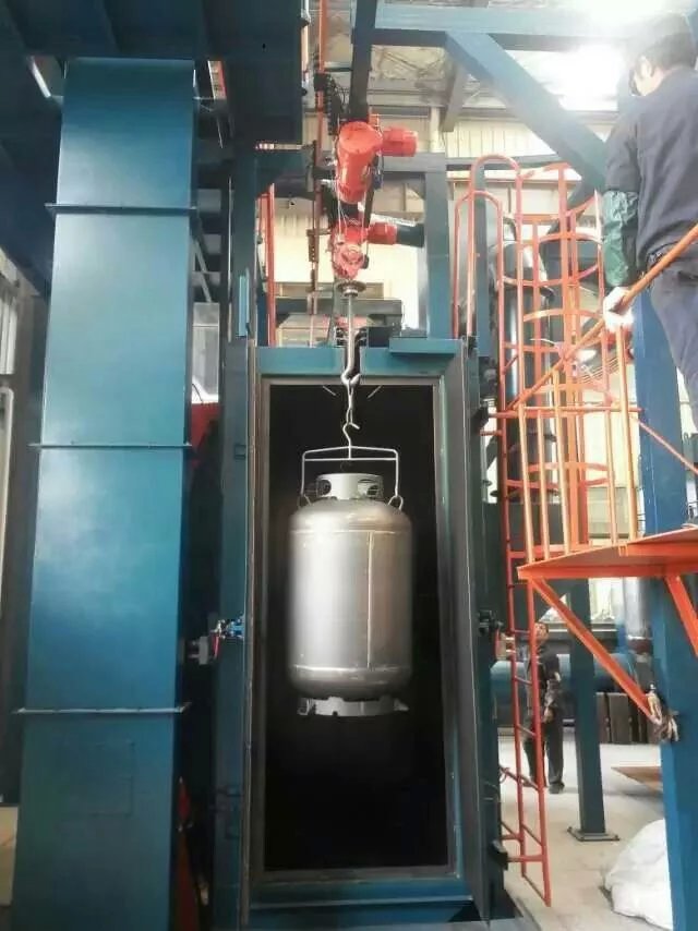 Small hook type Automatic san blasting shot blasting machine