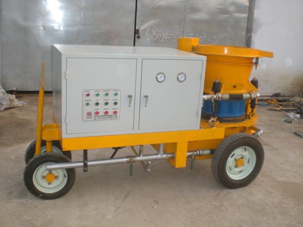 mortar cement spraying machine