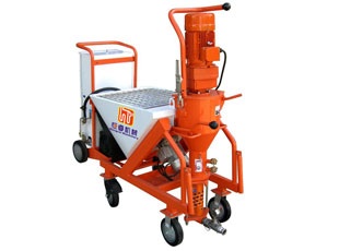 mortar cement spraying machine