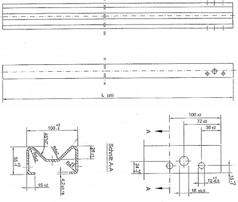 Steel Sigma Profile Roll Forming Machine for Making Highway Guardrail with 16 Steps Forming Station