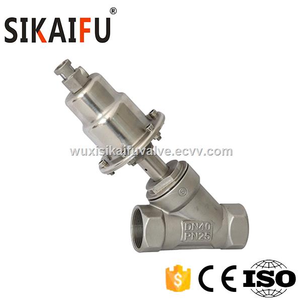 Sikaifu Brand Stainless steel Angle Seat valve