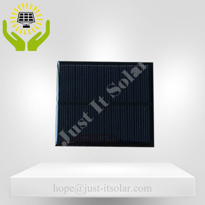 6V 100mA 7080mm Epoxy Resin Monocrystalline Solar Cell