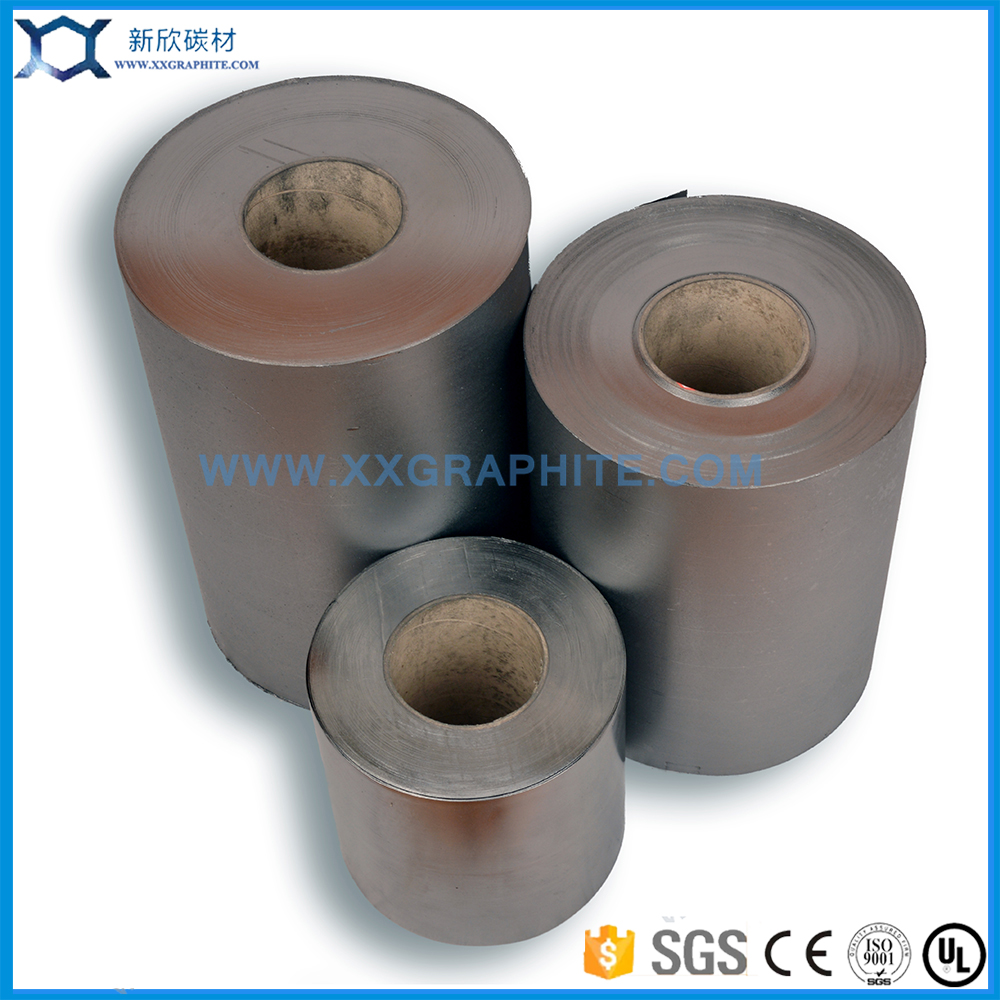 Flexible graphite roll