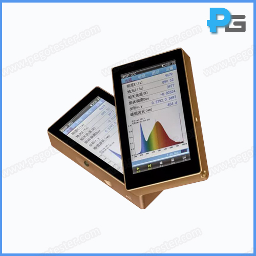 Portable Spectroradiometer for LED colorimetric and photometric Testing