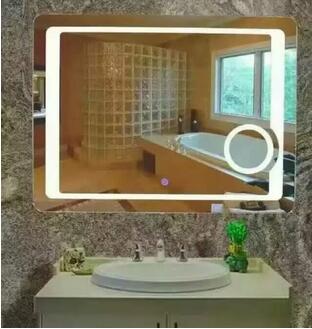 UL ETL CE Wall Mounted Hotel Bathroom LED Mirror