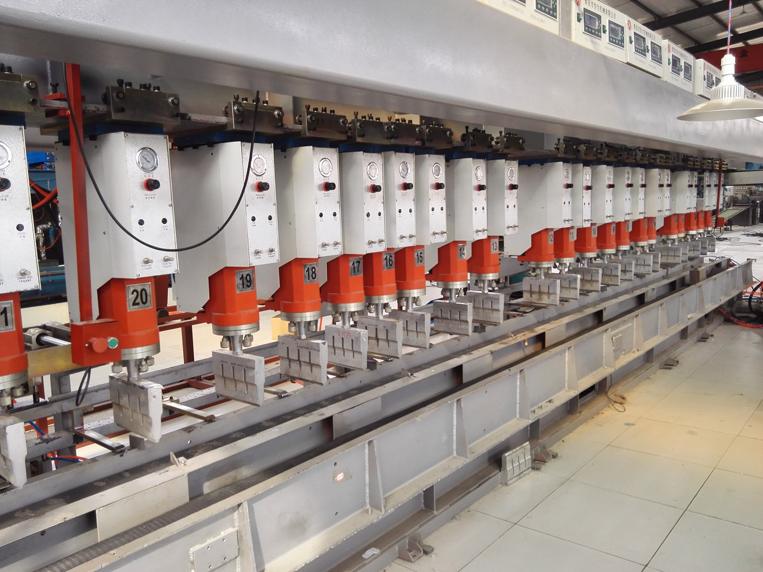automatic Geocell welding equipment production line