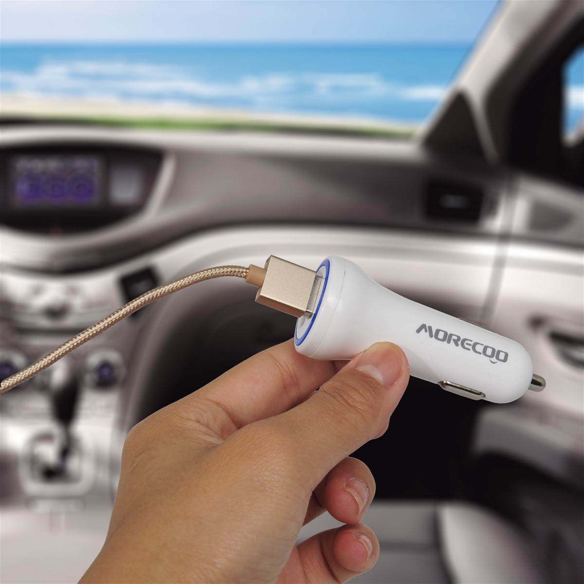 new design mini battery charger USB charger car portable car charger on sale