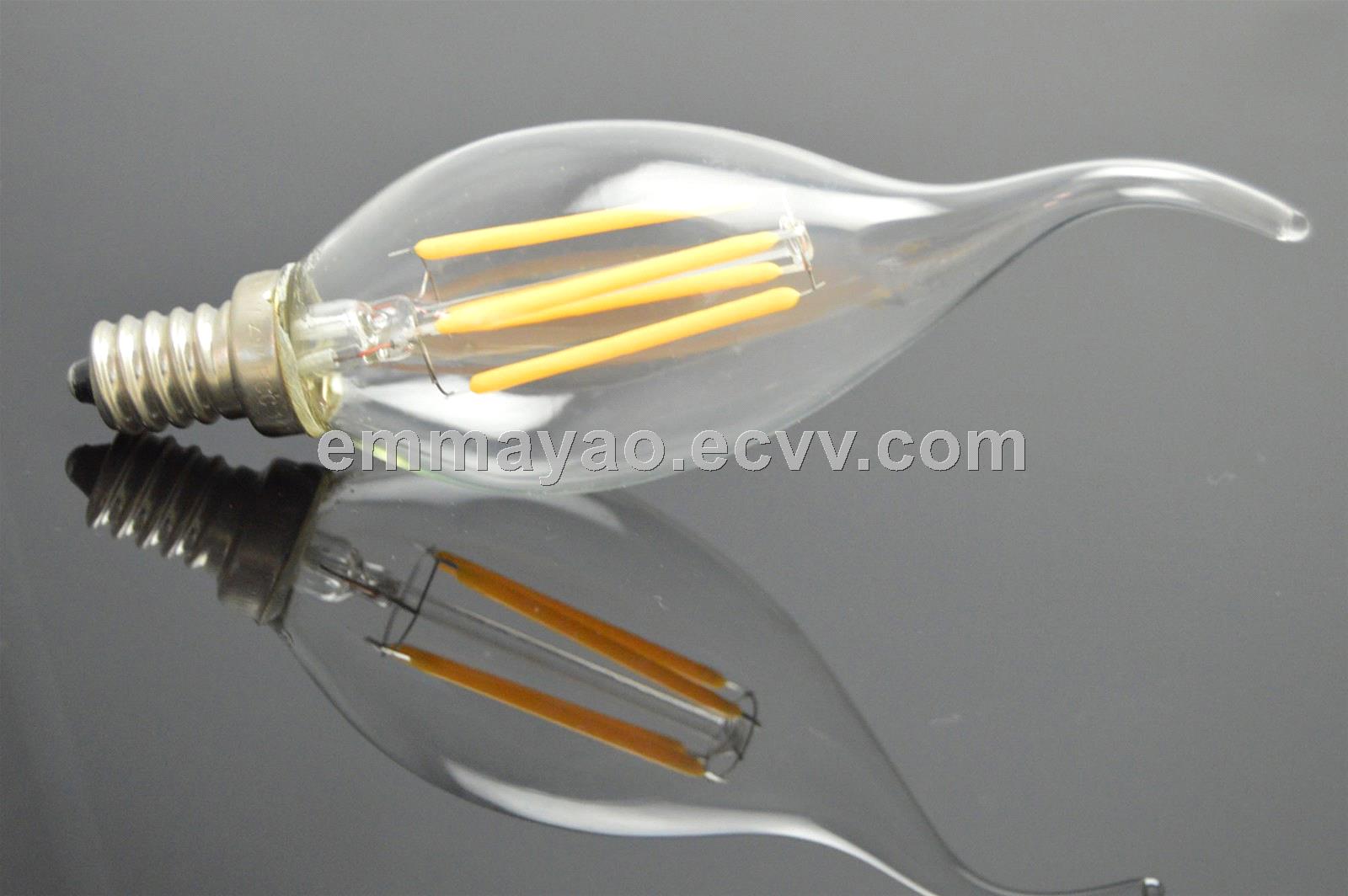 C35 Candle Bulb Filament LED Dimmable Bulb