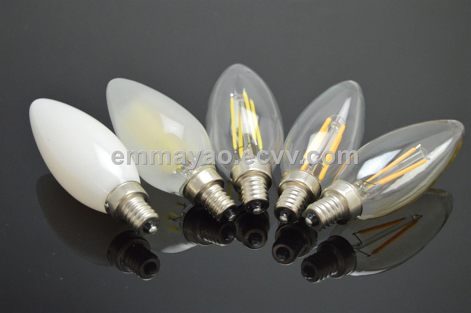 C35 Candle Bulb Filament LED Dimmable Bulb
