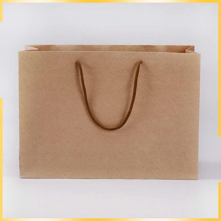 Manufacturers Cheap Wholesale Recycle Craft Brown Paper bag for gift packaging