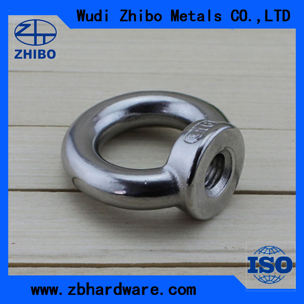 Rigging Hardware DIN580 Lifting Eye Bolt Thimble Ring Nut Small Eye Bolt Eye Nut Manufacturer