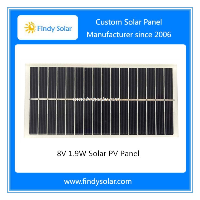 8V Solar PV Panel 19W