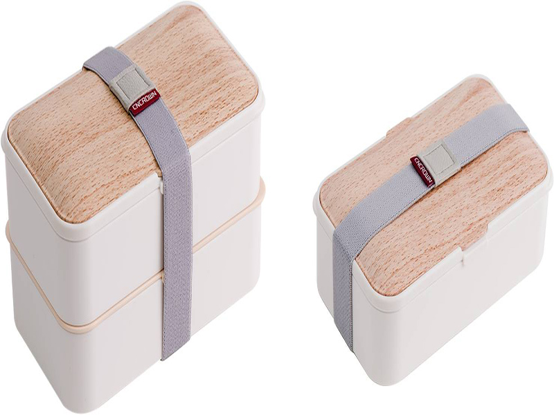 Eco friendly bento lunch box with special heatproof and leakproof silicone design