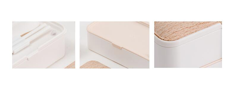 Eco friendly bento lunch box with special heatproof and leakproof silicone design