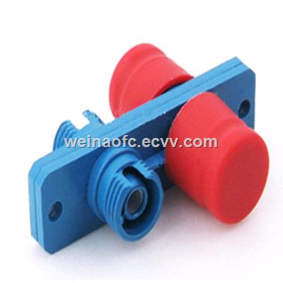 Fiber Optic Adaptor FCFC Duplex Plastic Housing