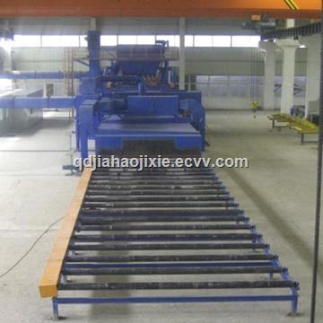 shot blasting machine for steel plate steel structure hbeam surface cleaning painting drying