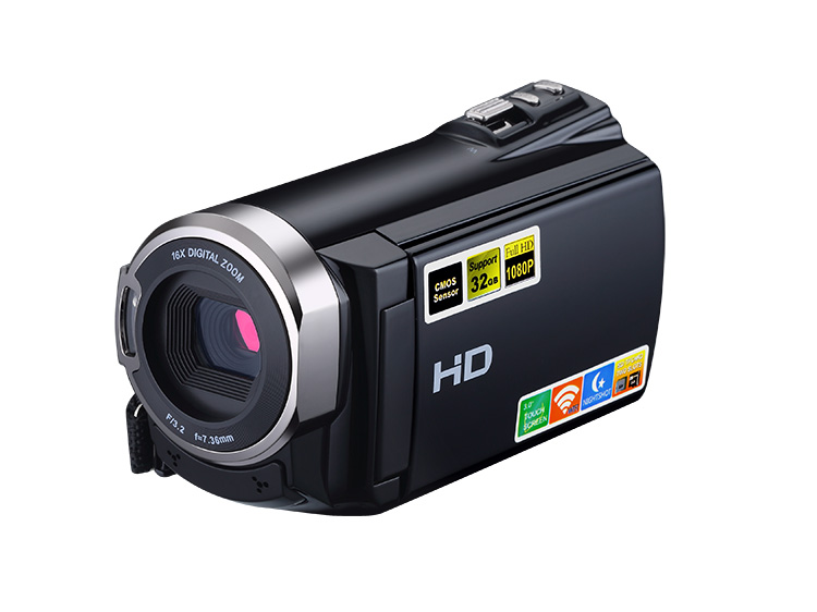 IR night vision mini digital video camera with wifi function and touch screen