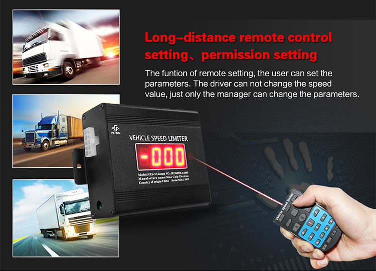 Waterproof GPS vehicle car lorry speed governor