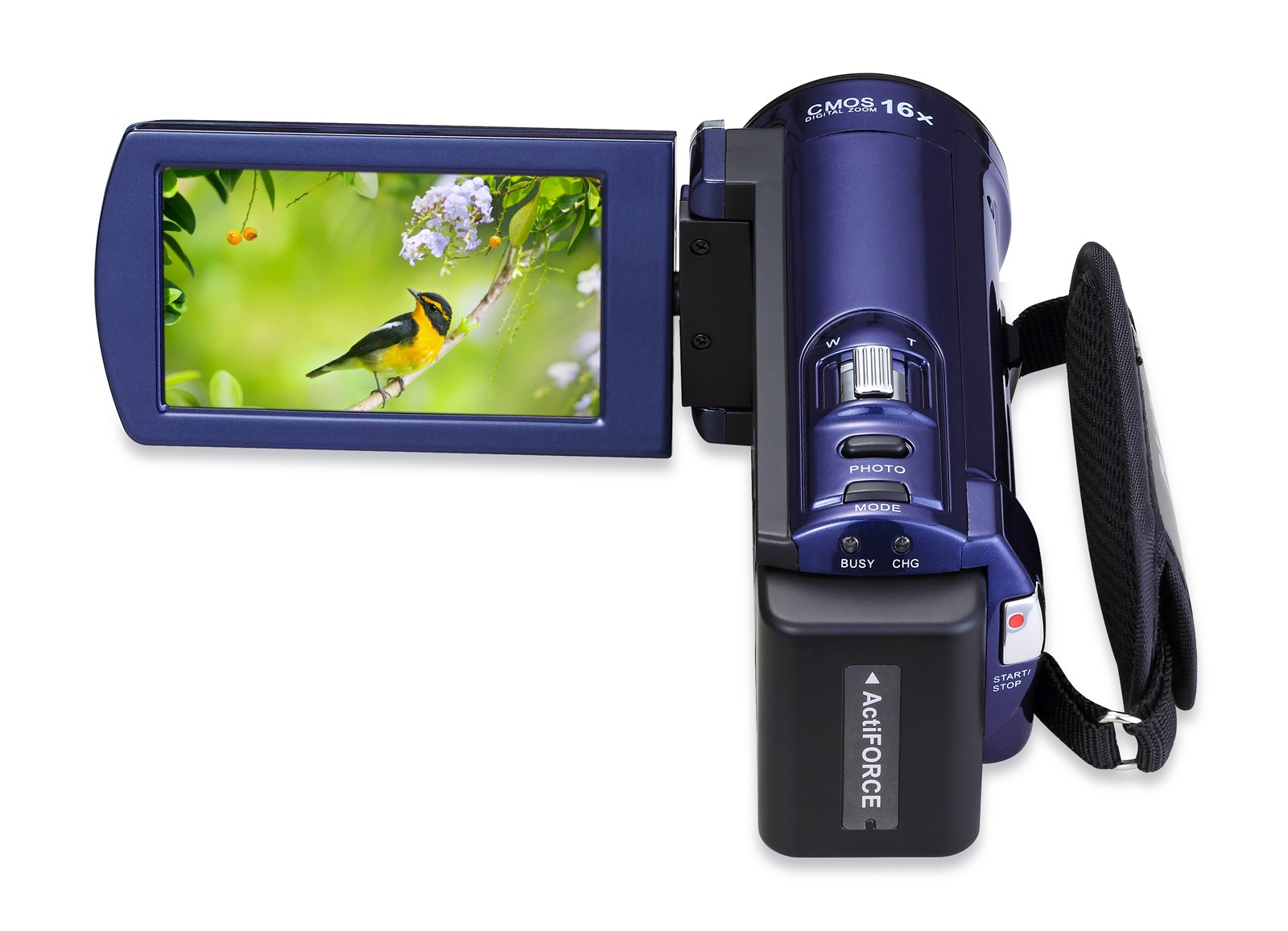 mini 5MP CMOS sensor professional video camera with 3 inch rotation screen