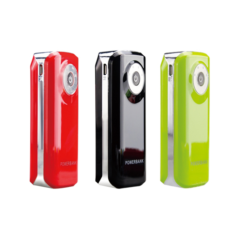 High quality universal 5200mah portable power bank charger with LED torch