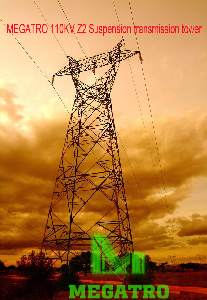 MEGATRO 110KV Z2 Suspension transmission tower