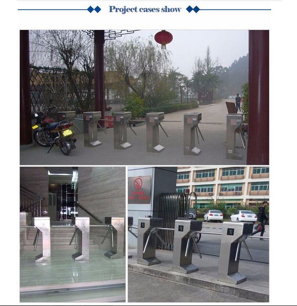 AutoSemiauto Tripod Turnstile Gate