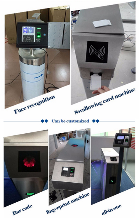 New Design Waist High Quality Flap Turnstile for Ticket Checking System